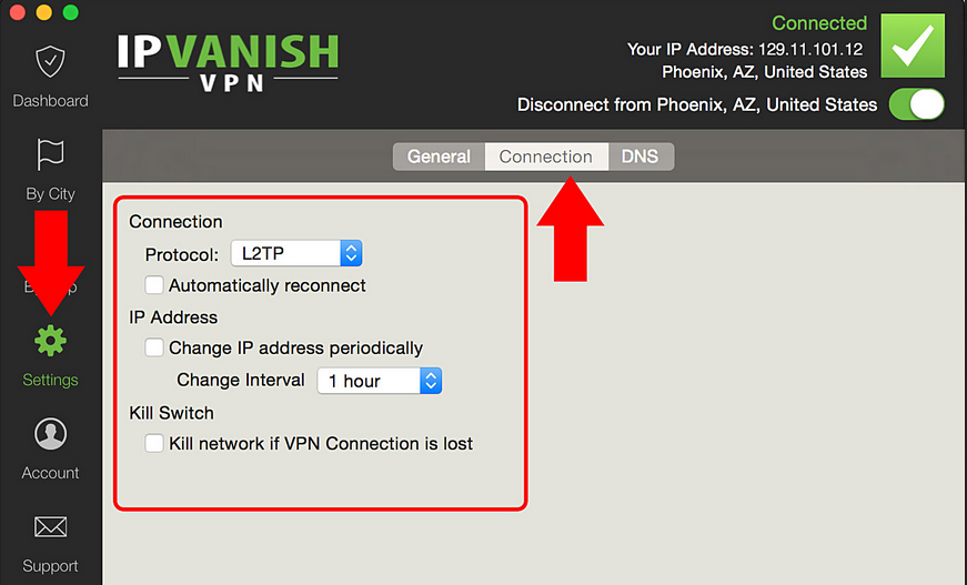IPVanish VPN Server