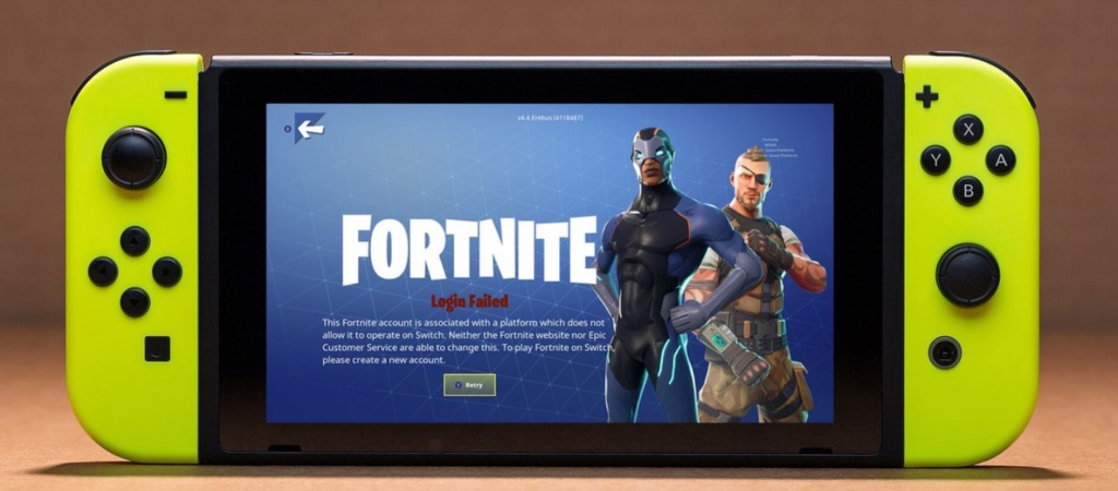 Nintendo Switch Fortnite