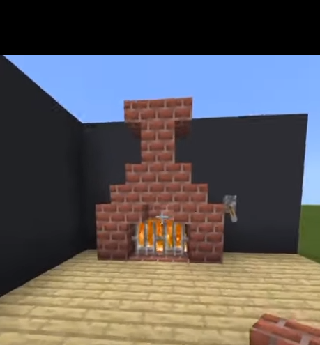Minecraft fireplace bedrock