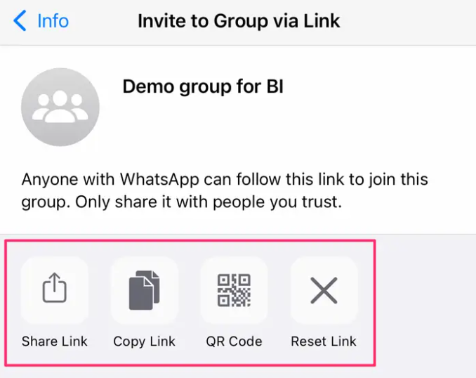 How to Create a WhatsApp Group and Invitation Link on iPhone