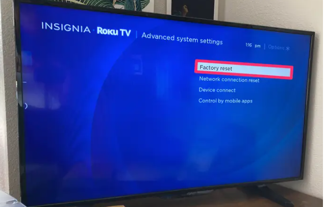 How to Factory Reset Roku TV