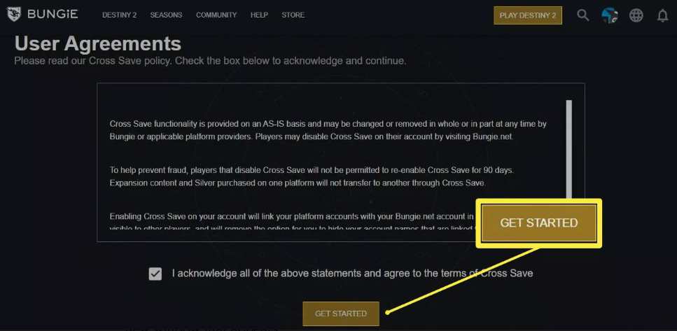 How to Cross Save in Destiny 2