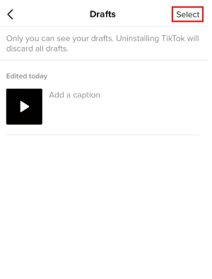 How to Delete Drafts on TikTok