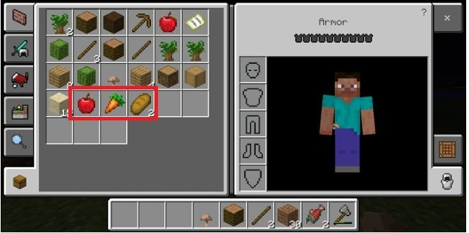 How to Eat in Minecraft