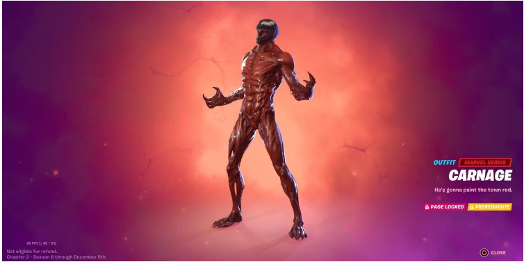 How to Unlock Carnage Skin in Fortnite (Season 8)