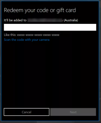 How to Redeem Xbox Gift Card Codes on Windows 10