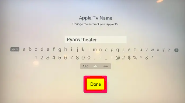 How to Rename Your Apple TV