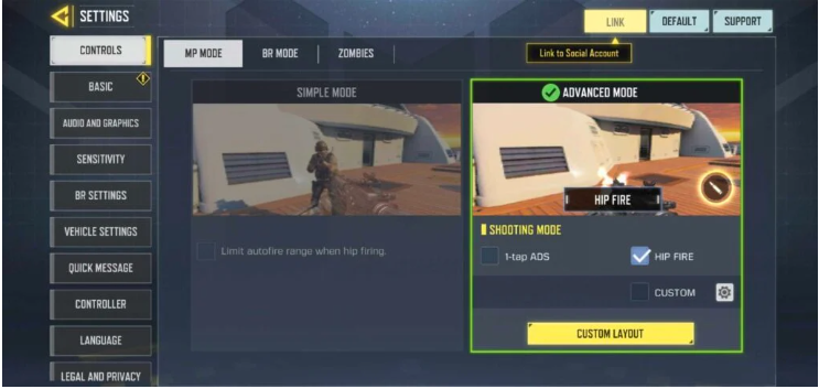 How to Hip-Fire in Call Of Duty Mobile