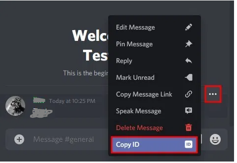 How to Copy Message ID on Discord