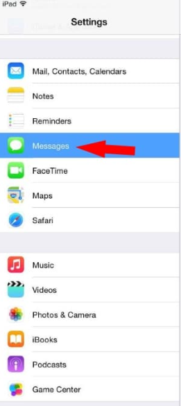 How to Sign Out of iMessage on iPad 