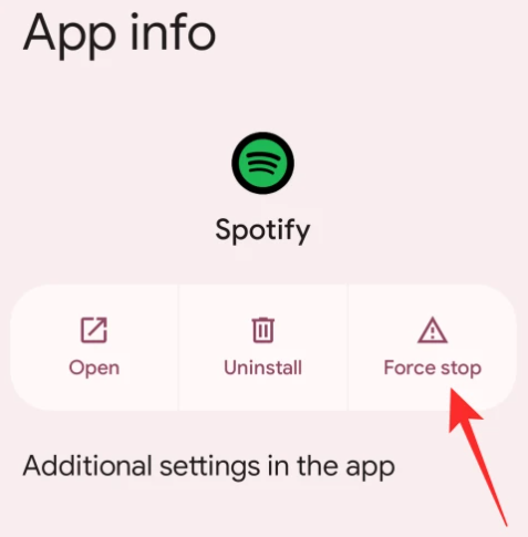 How to Force Close Spotify on Android