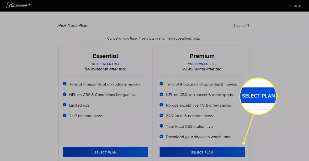 How to Sign Up for Paramount Plus