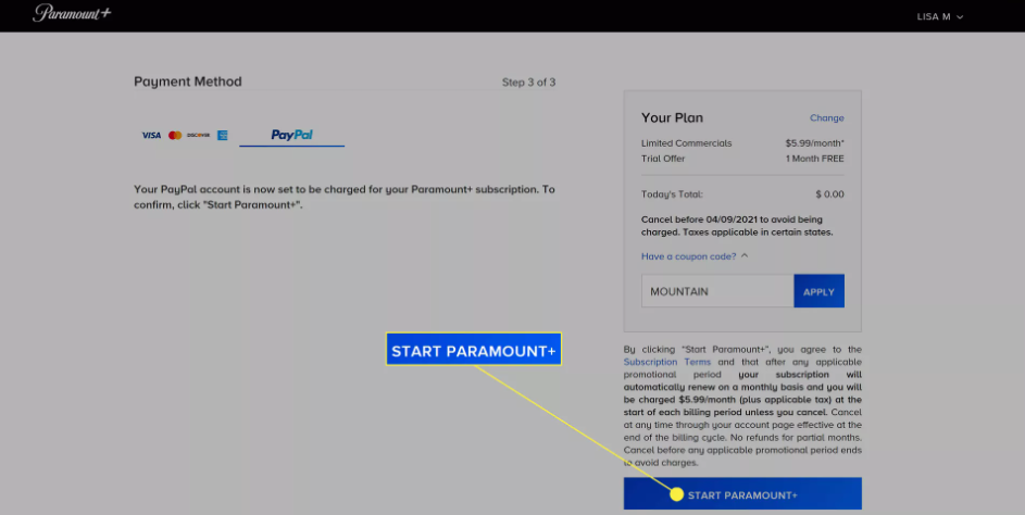 How to Sign Up for Paramount Plus