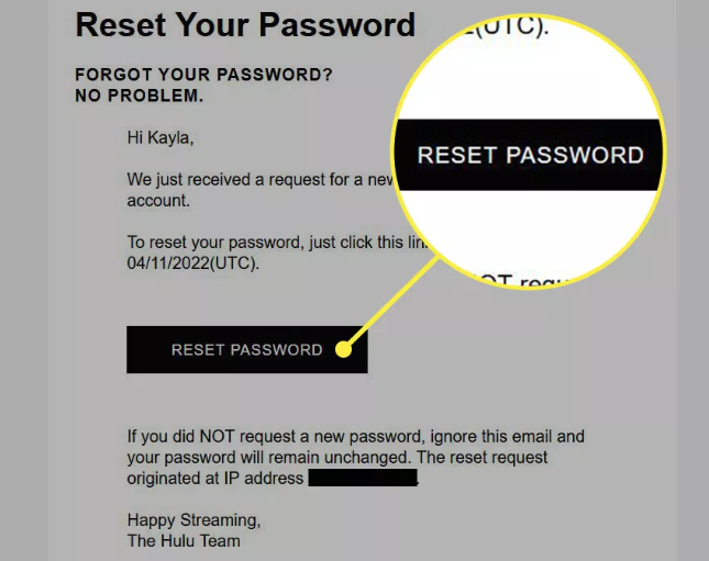 How to Reset Your Hulu Password