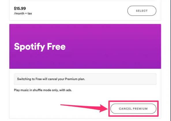 How to Cancel Spotify Premium Membership on Web