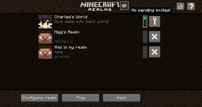 How to Join a Minecraft Realm