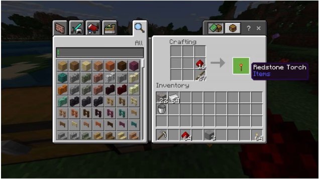 How to Make a Redstone Repeater in Minecraft