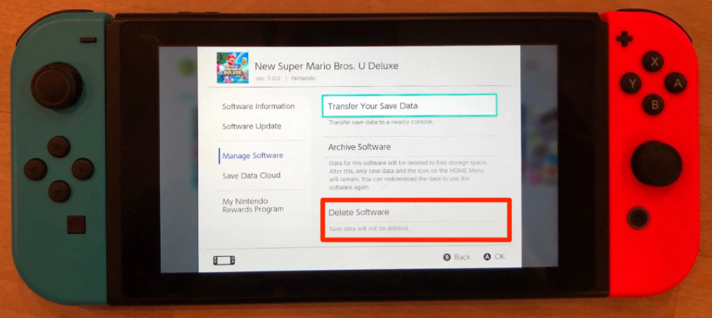 How to Delete Games on Nintendo Switch