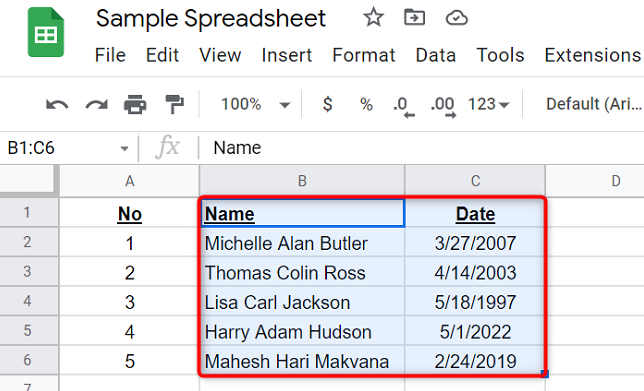 How to Sort Your Data by Date in Google Sheets