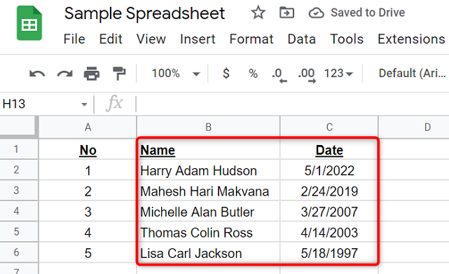 How to Sort Your Data by Date in Google Sheets