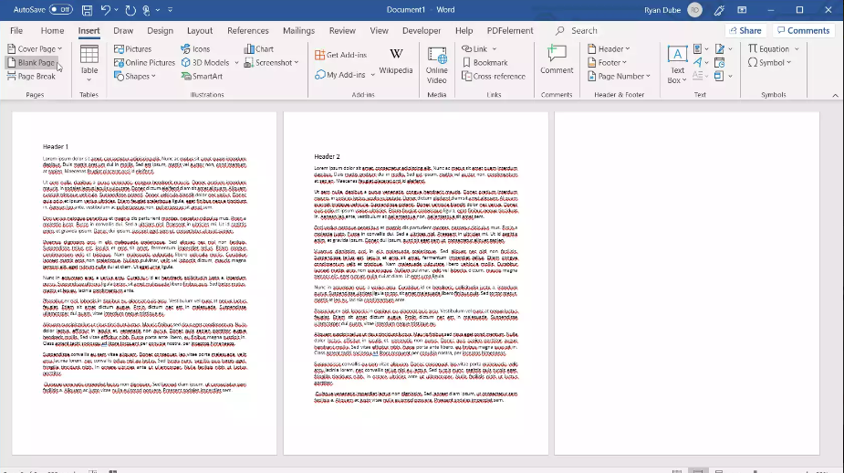 How to Duplicate a Page in Microsoft Word