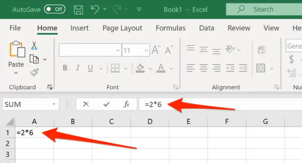 How to Multiply Two Numbers in Microsoft Excel