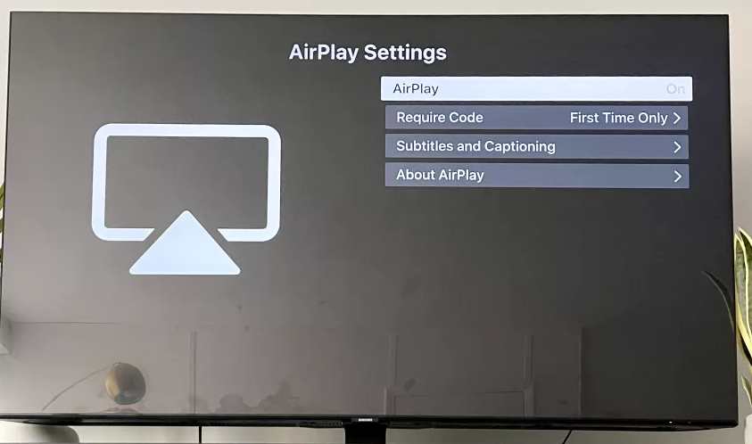 How to AirPlay to a Samsung TV