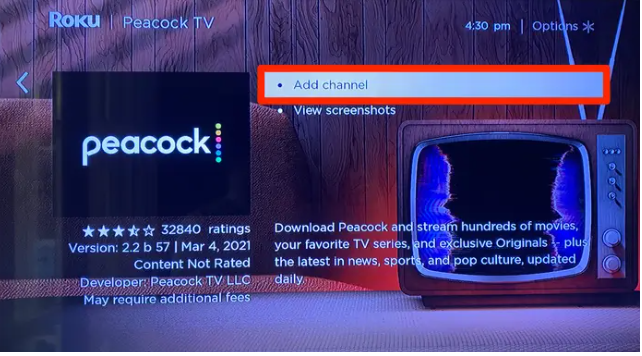 How to Get Peacock TV on Roku