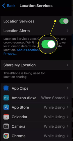 How to Turn On Location Services on iPhone