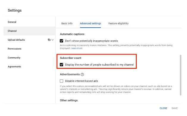 How to Hide Subscribers on YouTube on Desktop