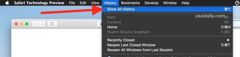 How to Search Safari History on Mac