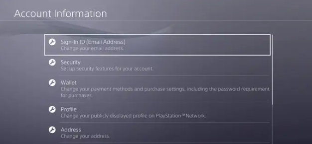 How to Change Your Email on a PS4