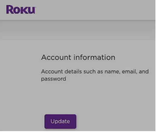 How to Change Email Address on Roku