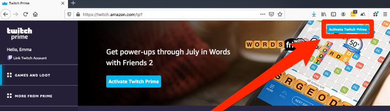 How to Link Amazon Prime to Twitch