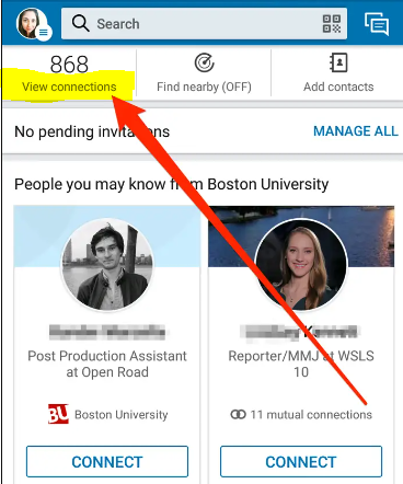 How to Remove Connections on LinkedIn on Mobile App