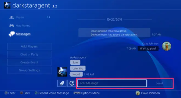 How to Send and Delete Messages on Your PS4