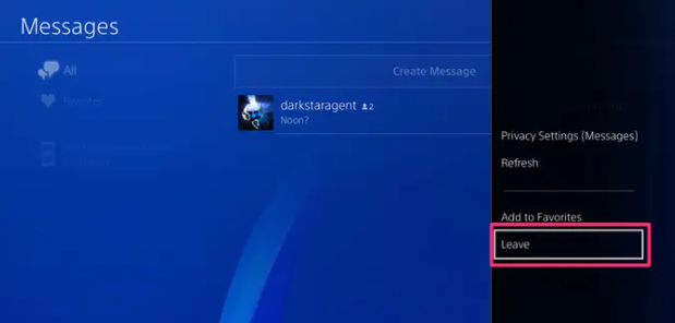 How to Send and Delete Messages on Your PS4