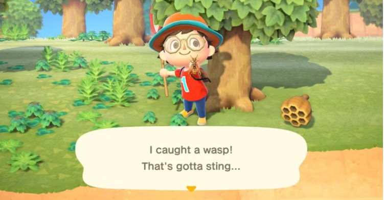 How to Catch Wasps in Animal Crossing