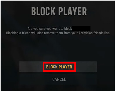 How to Block Someone on Call of Duty Warzone
