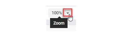 How to Zoom Out on Google Docs
