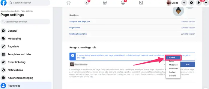 How to Add an Admin on Your Facebook Page