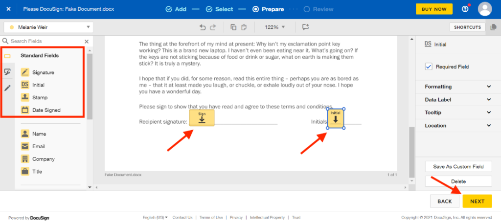 How to Use DocuSign to Send Documents