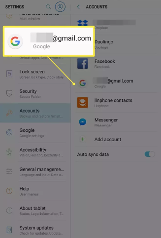 How to Remove a Gmail Account From an Android