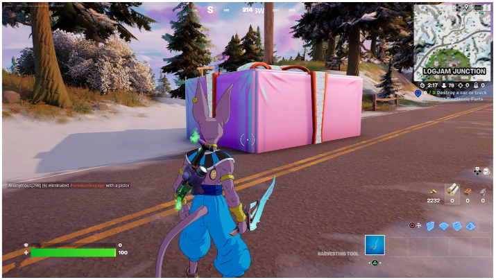 How to Find and Throw Presents in Fortnite