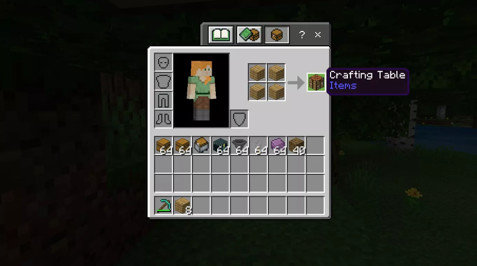 How to Craft a Chest in Minecraft