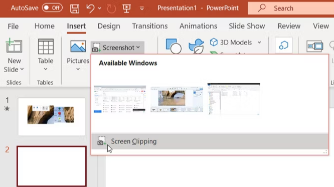 How to Take a Screenshot With Microsoft PowerPoint