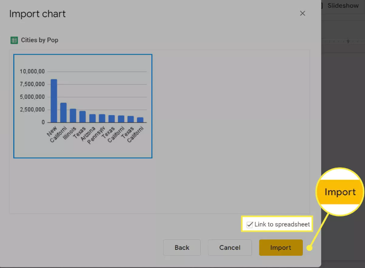 How to Add Google Sheets to Google Slides