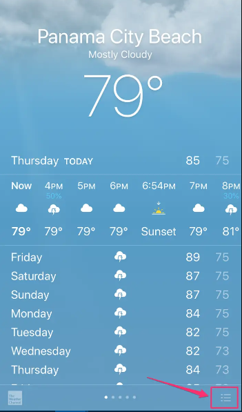 How to Add a City on An iPhone Weather App