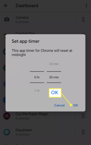 How to Set Up App Timers on Android