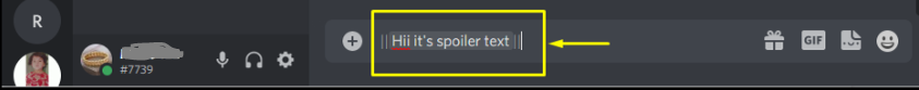 How to Black out Text on Discord on Desktop